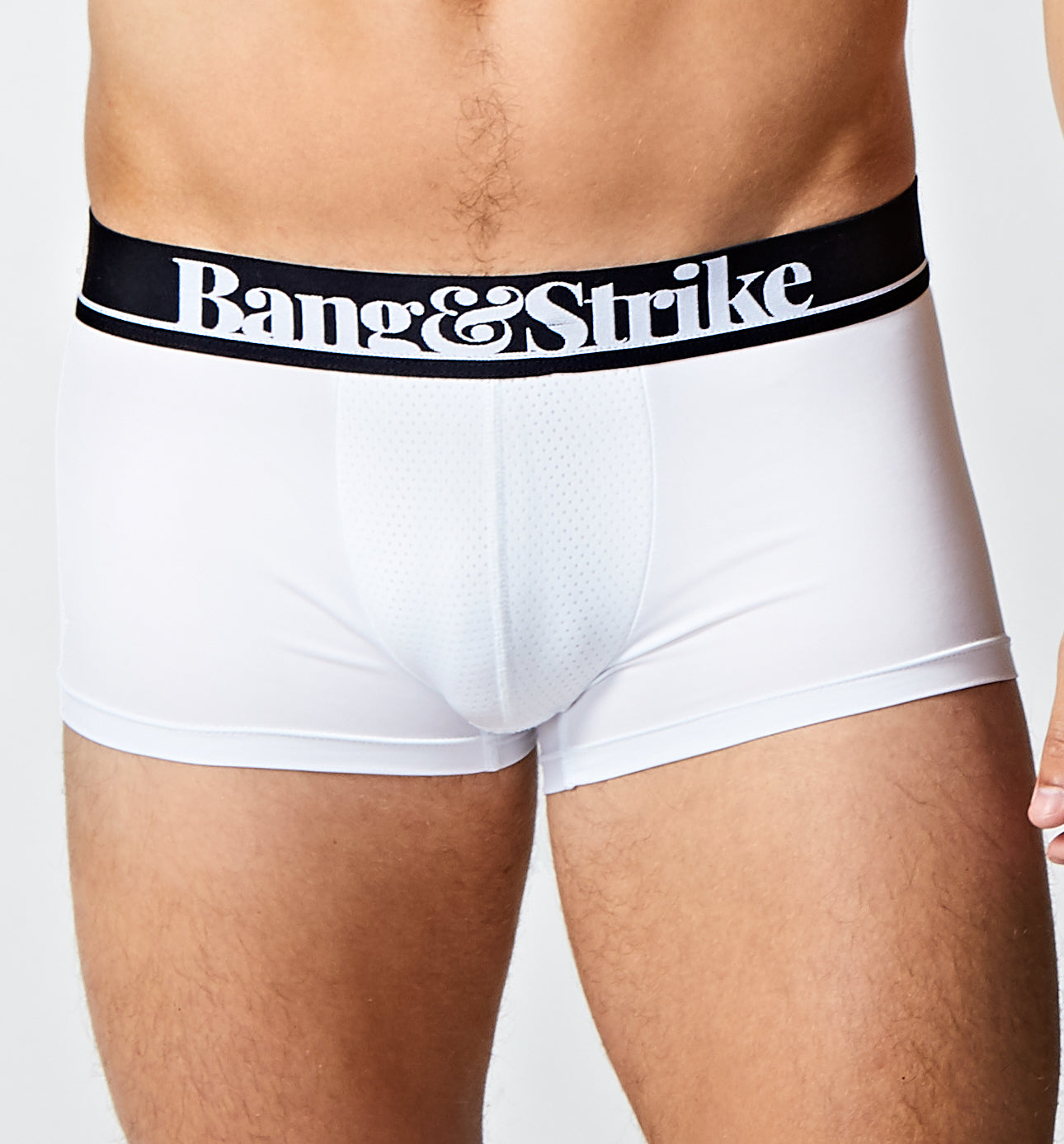 BANG&STRIKE FLEX Sport Trunk White  Official Online Store - BANG & STRIKE